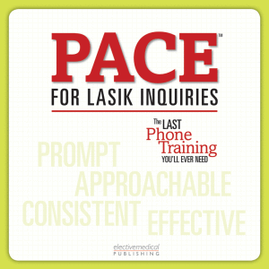 PACE for LASIK Inquiries